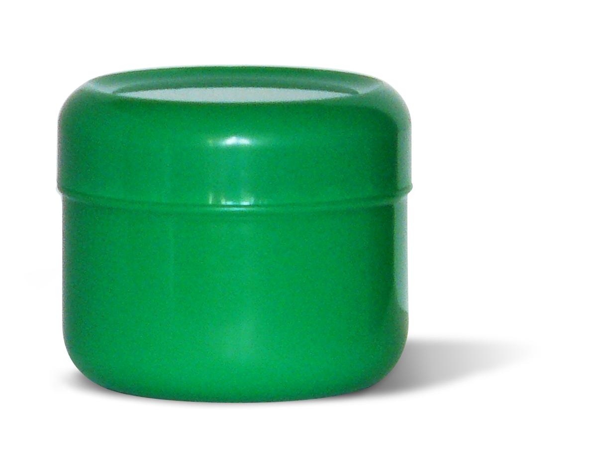 75 ml (PS) Grass-green jar